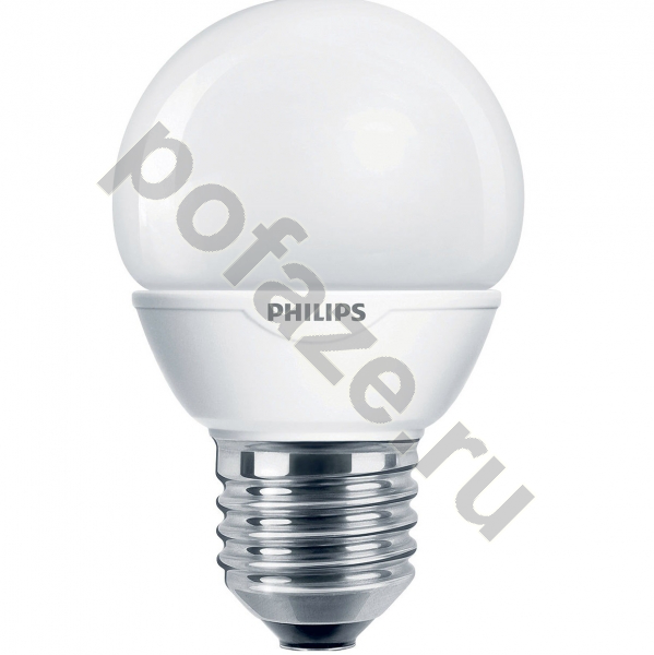 Лампа энергосберегающая шарообразная Philips d71мм E27 7Вт 220-240В