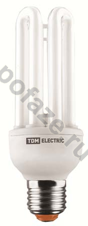 Лампа энергосберегающая прямолинейная TDM ELECTRIC d58мм E27 20Вт 50-180В 2700К