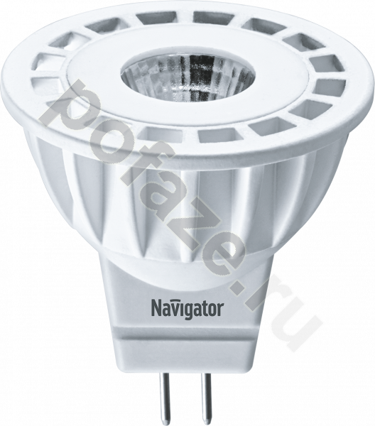 Лампа светодиодная LED с отражателем Navigator d35мм GU4 3Вт 36гр. 12В 3000К
