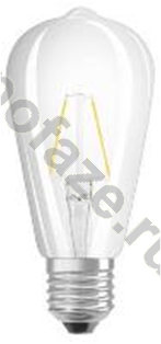 Лампа светодиодная LED грушевидная Osram d64мм E27 7Вт 360гр. 220-240В 2700К