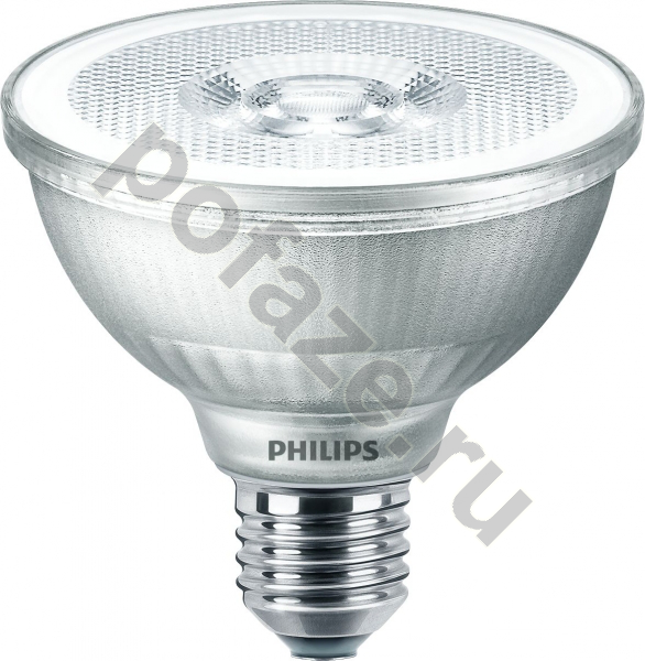 Лампа светодиодная LED с отражателем Philips d95мм E27 9.5Вт 25гр. 220-240В 4000К