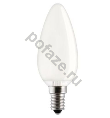 Лампа накаливания свеча General Electric d35мм E14 60Вт 220-230В