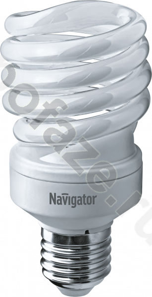 Лампа энергосберегающая спираль Navigator d55мм E27 25Вт 220-240В 6500К