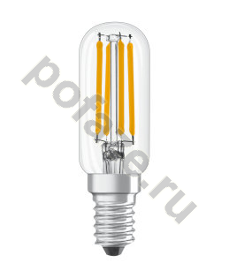 Лампа светодиодная LED каплевидная Osram d25мм E14 4Вт 220-230В 2700К