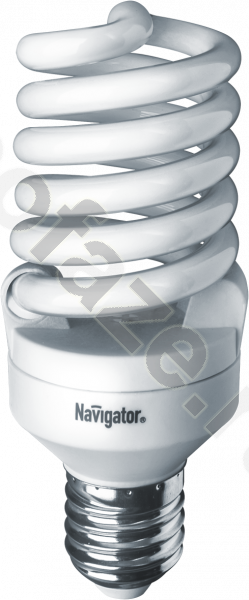 Лампа энергосберегающая спираль Navigator d55мм E27 25Вт 220-240В 4000К
