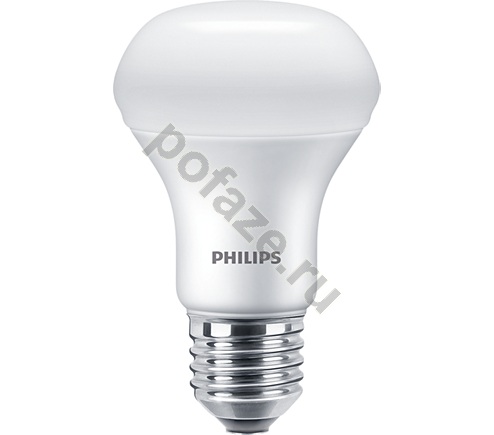 Лампа светодиодная LED с отражателем Philips d63мм E27 7Вт 120гр. 220-240В 2700К