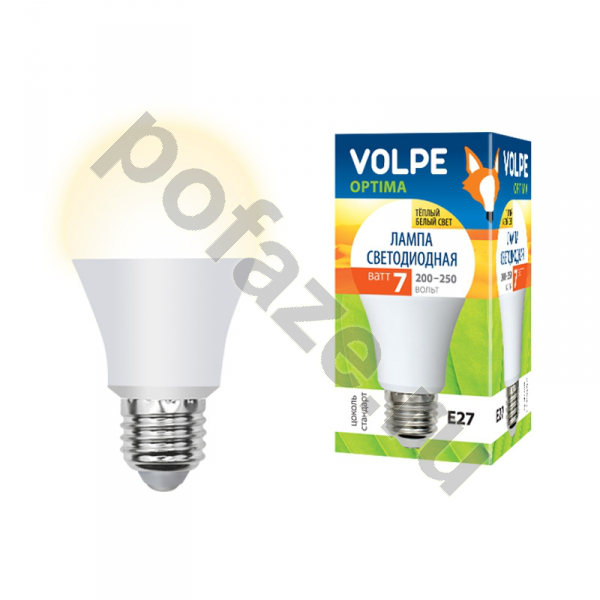 Volpe d60мм E27 7Вт 210гр. 220-230В 4000К