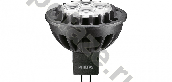 Лампа светодиодная LED с отражателем Philips d50.5мм GU5.3 7Вт 60гр. 12В