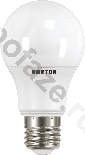 Лампа светодиодная LED грушевидная VARTON d60мм E27 7Вт 200гр. 12В 4000К