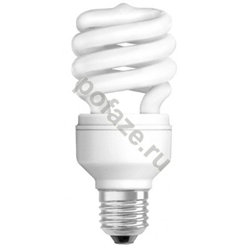 Лампа энергосберегающая спираль Osram d56мм E27 18Вт 220-240В