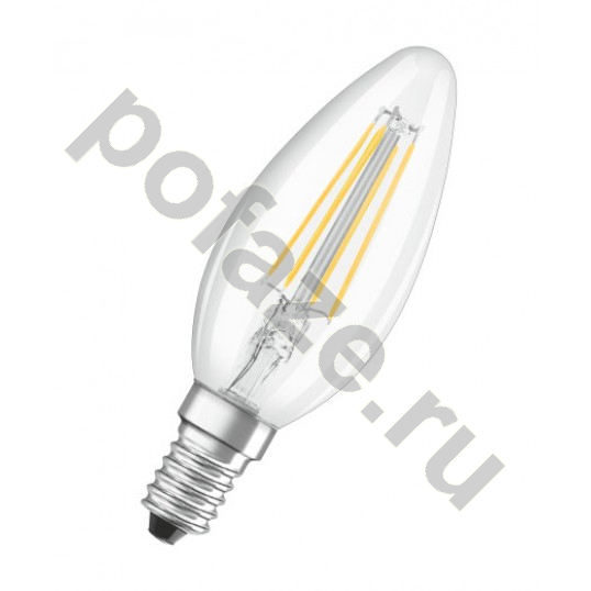 Лампа светодиодная LED свеча Osram d35мм E14 4Вт 300гр. 220-230В 4000К