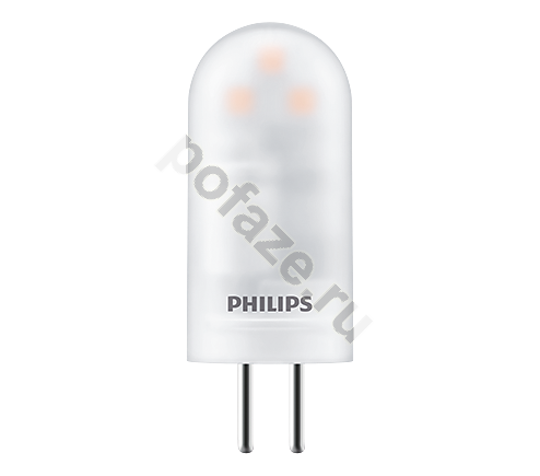 Лампа светодиодная LED капсульная Philips d14.5мм G4 1.7Вт 12В 2700К
