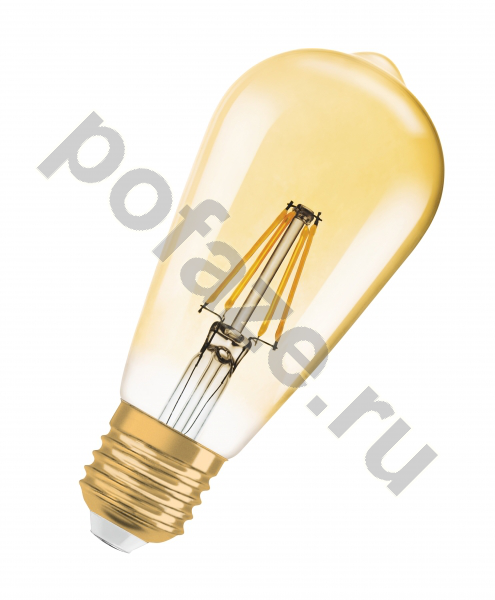 Лампа светодиодная LED грушевидная Osram d64мм E27 2.5Вт 220-240В 2500К