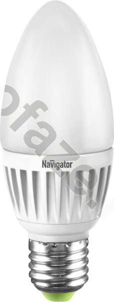 Лампа светодиодная LED свеча Navigator d37мм E27 5Вт 270гр. 170-260В 2700К