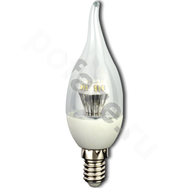 Лампа светодиодная LED свеча на ветру Ecola d37мм E14 4.2Вт 220-230В