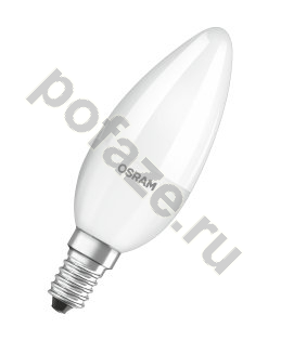 Лампа светодиодная LED свеча Osram d35мм E14 5.7Вт 300гр. 220-230В 2700К