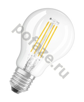 Лампа светодиодная LED шарообразная Osram d45мм E27 5Вт 220-240В 2700К