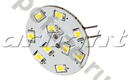 Arlight d30мм G4 1.5Вт 120гр. 12В 3000К