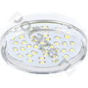 Ecola d75мм GX53 8Вт 120гр. 220-230В 2800К