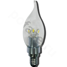Лампа светодиодная LED свеча на ветру Ecola d35мм E14 3.3Вт 220-230В