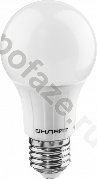 Лампа светодиодная LED шарообразная ОНЛАЙТ d60мм E27 15Вт 220гр. 176-264В 6500К