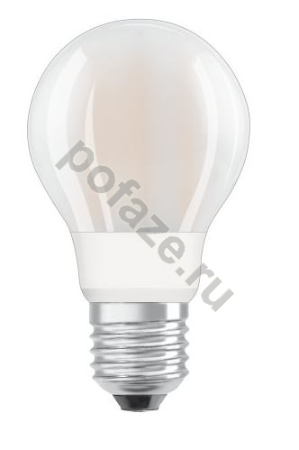 Лампа светодиодная LED грушевидная Osram d70мм E27 12Вт 220-240В 2700К