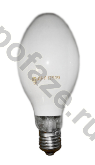 Лампа ртутная высокого давления ДРЛ эллипсоидная Лисма d76мм E27 125Вт