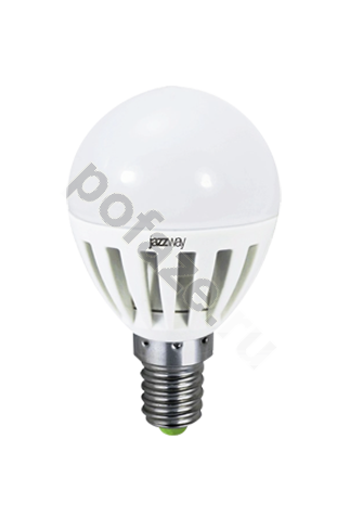 Лампа светодиодная LED шарообразная Jazzway d45мм E14 3.5Вт 180гр. 220-230В