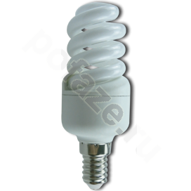 Лампа энергосберегающая спираль Ecola d35мм E14 11Вт 200-240В