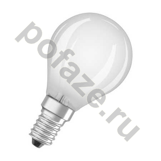Лампа светодиодная LED грушевидная Osram d45мм E14 5Вт 220-230В 2700К