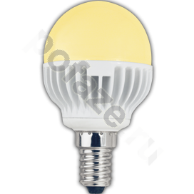 Лампа светодиодная LED шарообразная Ecola d45мм E14 5.4Вт 220-230В