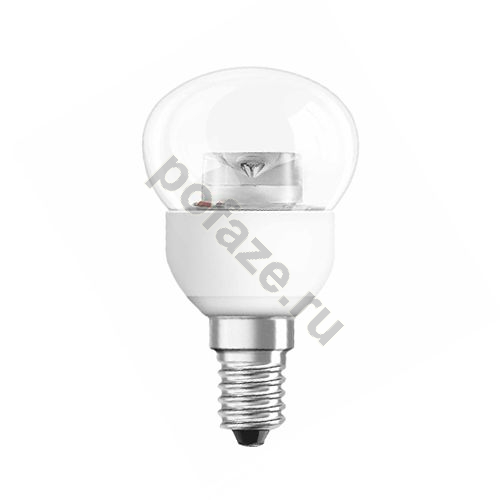 Лампа светодиодная LED шарообразная Osram d45мм E14 4Вт 220-240В