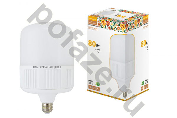 Лампа светодиодная LED цилиндрическая TDM ELECTRIC d160мм E27 80Вт 220В 4000К