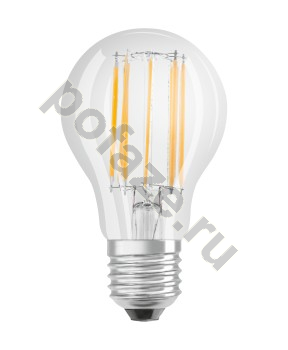 Лампа светодиодная LED грушевидная Osram d60мм E27 11Вт 220-240В 4000К