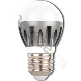 Лампа светодиодная LED шарообразная Ecola d45мм E27 4.1Вт 220-230В