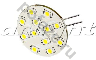 Лампа светодиодная LED таблетка Arlight d30мм G4 2Вт 120гр. 12В 6000К