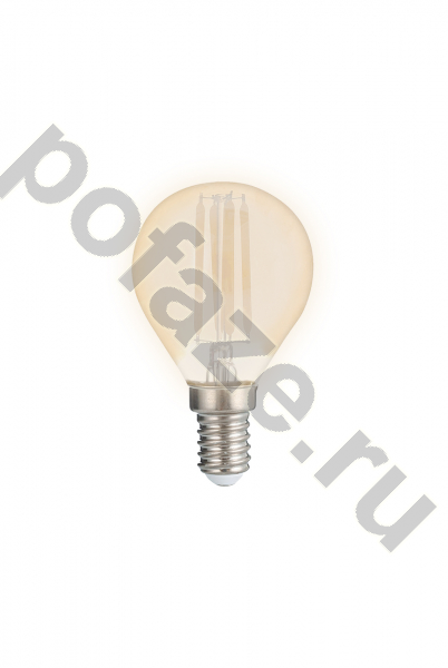 Лампа светодиодная LED шарообразная Jazzway d45мм E14 8Вт 230В 3000К