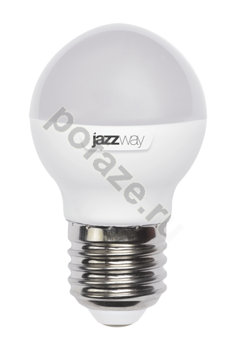 Лампа светодиодная LED шарообразная Jazzway d45мм E27 9Вт 220гр. 220-230В