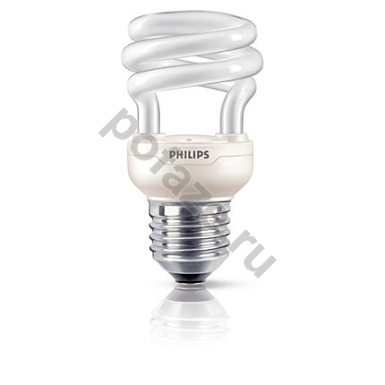 Лампа энергосберегающая спираль Philips d47мм E27 8Вт 220-240В