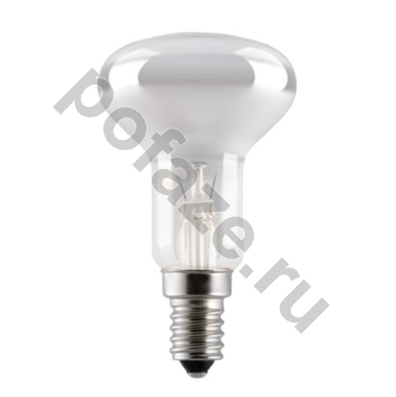 Лампа накаливания с отражателем General Electric d50мм E14 40Вт 35гр. 220-230В