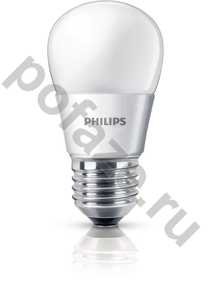 Лампа светодиодная LED шарообразная Philips d46мм E27 4Вт 270гр. 220-240В