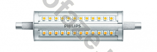 Лампа светодиодная LED Philips d29мм R7s 14Вт 220-240В 4000К