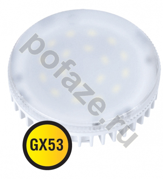 Лампа светодиодная LED таблетка Navigator d75мм GX53 7Вт 120гр. 176-264В 4000К