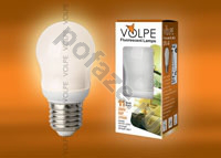 Лампа энергосберегающая шарообразная Volpe d45мм E27 11Вт 220-240В