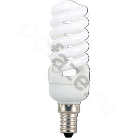 Лампа энергосберегающая спираль Ecola d32мм E14 13Вт 200-240В
