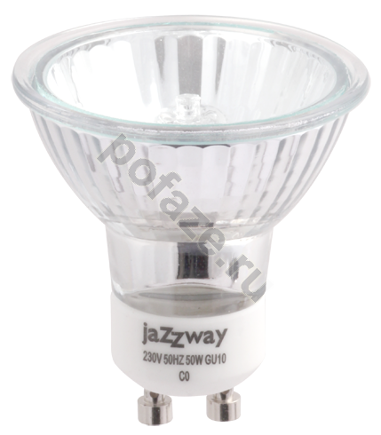 Jazzway d50мм GU10 50Вт 36гр. 220-240В