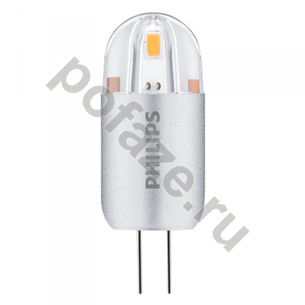 Лампа светодиодная LED капсульная Philips d14.2мм G4 1.2Вт 12В