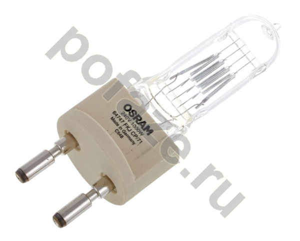 Лампа для фотооптики Osram G22 1000Вт 220-240В