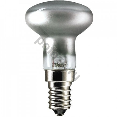 Лампа накаливания с отражателем Philips d45мм E14 28Вт 220-230В