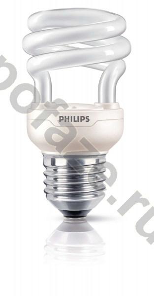 Лампа энергосберегающая спираль Philips d47мм E27 8Вт 220-240В